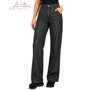 Dreamstar Jeans 211 Linora Black Denim streep Dreamstar Jeans 211 Linora Black Denim streep